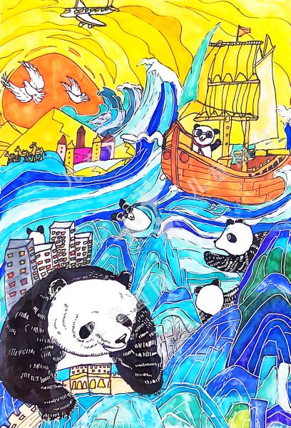  熊猫的一带一路行